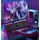 zenwire Mini-Soundbar - Computerlautsprecher - 2.0 USB - für Laptop und Computer - für PC - LED - 18 W - Schwarz
