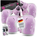 SKATEWIZ Knieschoner Set Weiß XS