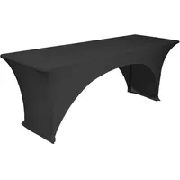 TexDeko Stretch Biertischhussen für Bierzeltgarnitur 220 x 50cm Festzeltgarnitur