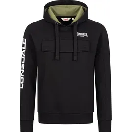 Lonsdale Herren Kapuzensweatshirt normale Passform RUSHEN