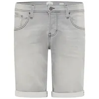 Mustang Jeans-Short Chicago in grau mit Kontrastnähten-W40