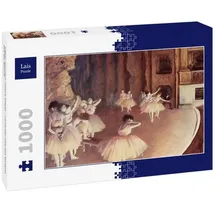 Lais Puzzle Edgar Germain Hilaire Degas - Generalprobe des Balletts auf der Bühne 1000 Teile