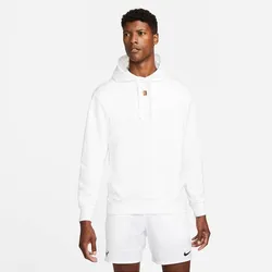 NIKE Herren Kapuzensweat M NKCT DF FLC HERITAGE, WHITE, M