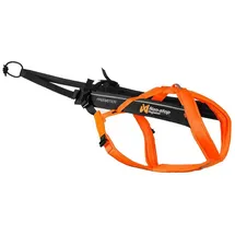 Non-Stop Dogwear Freemotion Hundehalsband Schwarz/Orange 3
