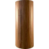 DeLife Barschrank Tulsa 80x190 cm Akazie Natur LED-Beleuchtung Weinschrank,