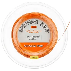 Signum Pro Tennissaite Poly Plasma orange 100m Rolle