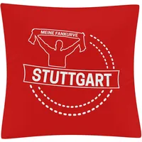 Multifanshop Kissenbezug - Stuttgart - Meine Fankurve - Druck