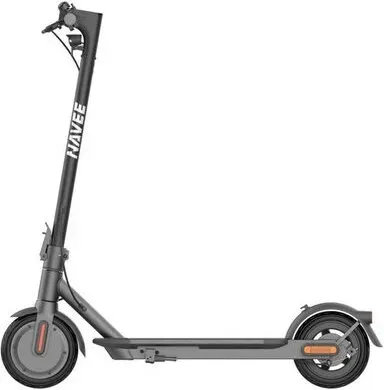 NAVEE E20 Elektroroller – Leichter, faltbarer Cityroller mit 20 km Reichweite, 20 km/h Geschwindigkeit, dualem Bremssystem, App-Konnektivität, Schwarz