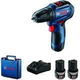 Bosch GSR 12V-30 Professional inkl. 2 x 2 Ah + Koffer 06019G9000