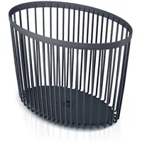 Prosperplast Gartenkorbstütze - dekorativer Beistelltisch CLUBO 55L., Abmessungen (mm) 568x348x450, Farbe Anthrazit