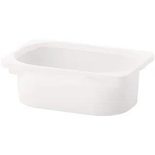 Ikea Trofast Aufbewahrungsbox, 20 x 30 x 10 cm, Weiß