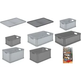 KEEEPER Aufbewahrungsbox Robert 40 x 30 x 22 cm 1-tlg. grau