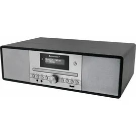 Soundmaster DAB+ Radio mit CD Player DAB980 schwarz - Silber