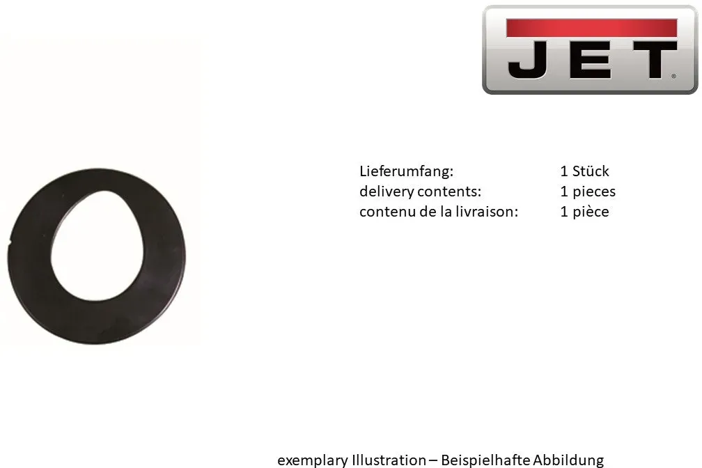 JET Zubehör Schleifen 709539 Tischeinlage, ø 76 mm