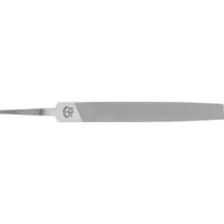 PFERD Werkstattfeile Flachspitz 100mm Hieb 3 für Feinbearbeitung, Schlichten