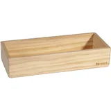 Sigel magnetischer Stiftehalter beige Holz 17,5 x 5,5 x 4,0 cm