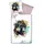 Traumschlaf Mako-Satin Tiere 155 x 220 cm + 80 x 80 cm