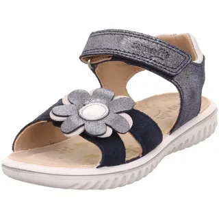 superfit Sparkle Sandale, Blau Silber 8000, 32