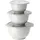 Rosti Margrethe Mini-Schüssel-Set 0,25 + 0,75 L, Weiß