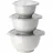 Rosti Margrethe Mini-Schüssel-Set 0,25 + 0,75 L, Weiß