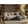 TRENDMANUFAKTUR Ecksofa TRENDMANUFAKTUR "Amazing II, wahlw. mit Schlaffunktion & Bettkasten, Fuß schwarz", schlamm, B:232cm H:81cm T:161cm, Sofas, Ecksofa, Recamiere beidseitig montierbar, L-Form,in Cord o. Struktur, B: 232 cm