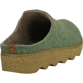 ROHDE Damen Pantoffeln Hausschuhe Softfilz Foggia 6120, Größe:38 EU, Farbe:Grün - Gr.: 38