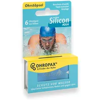 Ohropax Ohrstöpsel SILICON AQUA - Wasserfeste Vor-Ohr-Stöpsel aus hautfreundlichem