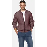 Babista Strickjacke ALVIAN dunkelrot 3XL