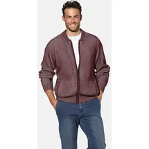 Babista Strickjacke ALVIAN dunkelrot 3XL