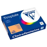 Clairefontaine Kopierpapier Trophée mandarin DIN A4 160 g/m2 250 Blatt