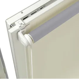 GARDINIA Seitenzugrollo Easyfix Thermo 120 x 150 cm beige