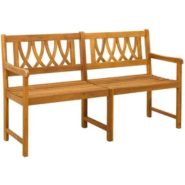 vidaXL Gartenbank 150 x 55,5 x 90 cm Braun
