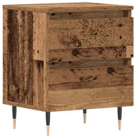 VidaXL Nachttisch Alte Holz 40x35x50 cm Ingenieurholz