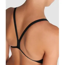 Arena Mädchen Girl's Team Challenge Solid Badeanzüge, Black-white, 164 EU