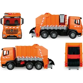 Lena LENA® Giga Trucks, Müllwagen Arocs mit Aufklebern, L/B/H 71x29x37 cm