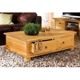 OTTO home Couchtisch beige Kiefer 115 x 38 x 77 cm