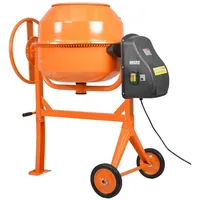 Hecht Betonmischer mit Fahrgestell 140 l