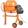 Hecht Betonmischer mit Fahrgestell 140 l