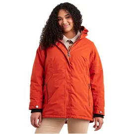 STOY Damen, Funktionsjacke mit Kapuze - Große Größen STW 4 WMN JCKT, rostrot, 50, 41913-000