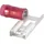 TE Connectivity 156667-1 Flachsteckhülse Steckbreite: 6.3 mm Steckdicke: 0.8 mm 90 Teilisoliert Rot