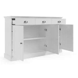 OTTO home Motala 125 x 80 x 35 cm Weiß