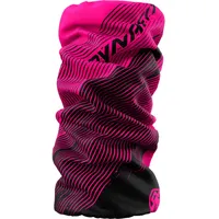 Dynafit Logo Nackenwärmer - Pink Glo / Striped - One Size