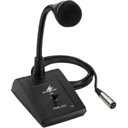 MONACOR Tischmikrofon PDM-302