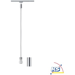 Paulmann 1-Phasen-Pendelleuchte URAIL BASIC PENDULUM 2Easy, E27 max. 20W (exkl.), Chrom matt PAUL-95436