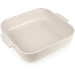 PEUGEOT quadratische Auflaufform APPOLIA 36 cm ecru