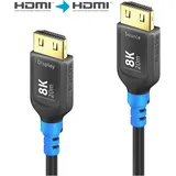 PureLink AOC HDMI Glasfaserkabel 8K 20 m Blau/Schwarz
