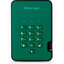 Istorage diskAshur2 HDD 1 TB USB 3.2 grün