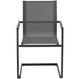 Garden Pleasure Sophia Gartenstuhl 56 x 90 x 56 cm anthrazit 4 St.