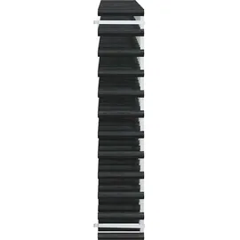 vidaXL Weinregal 120 Flaschen 22,5 x 100,5 x 22,5 cm Schwarz