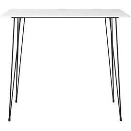 vidaXL 7-tlg. Bar-Set Weiß und Schwarz